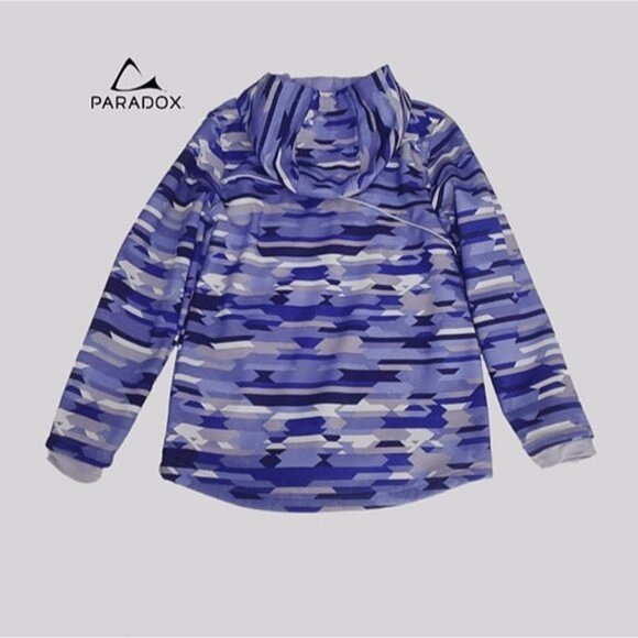 NWOT- Paradox- Water Resistant Premium Fabric Periwinkle Lightweight Jacket - Picture 3 of 13